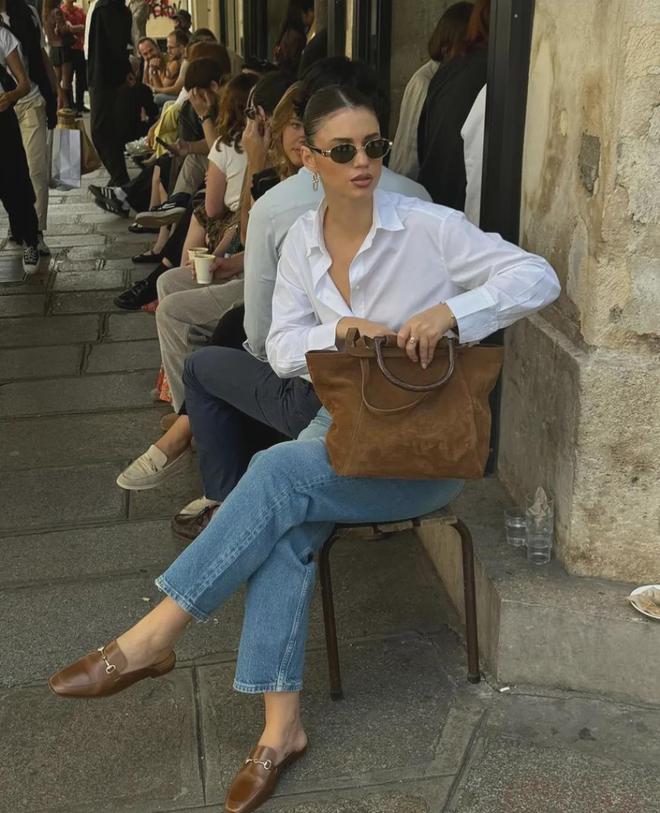 火的是“巧克力鞋”这样穿太经典了！J9数字平台老爹鞋失宠了今年春天最(图10)